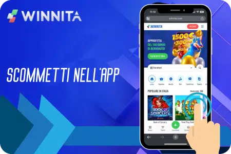 Scommetti nell’app Winnita dal tuo telefono
