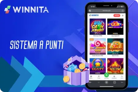 Raccogli punti e sblocca premi nel sistema fedeltà.